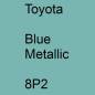 Preview: Toyota, Blue Metallic, 8P2.